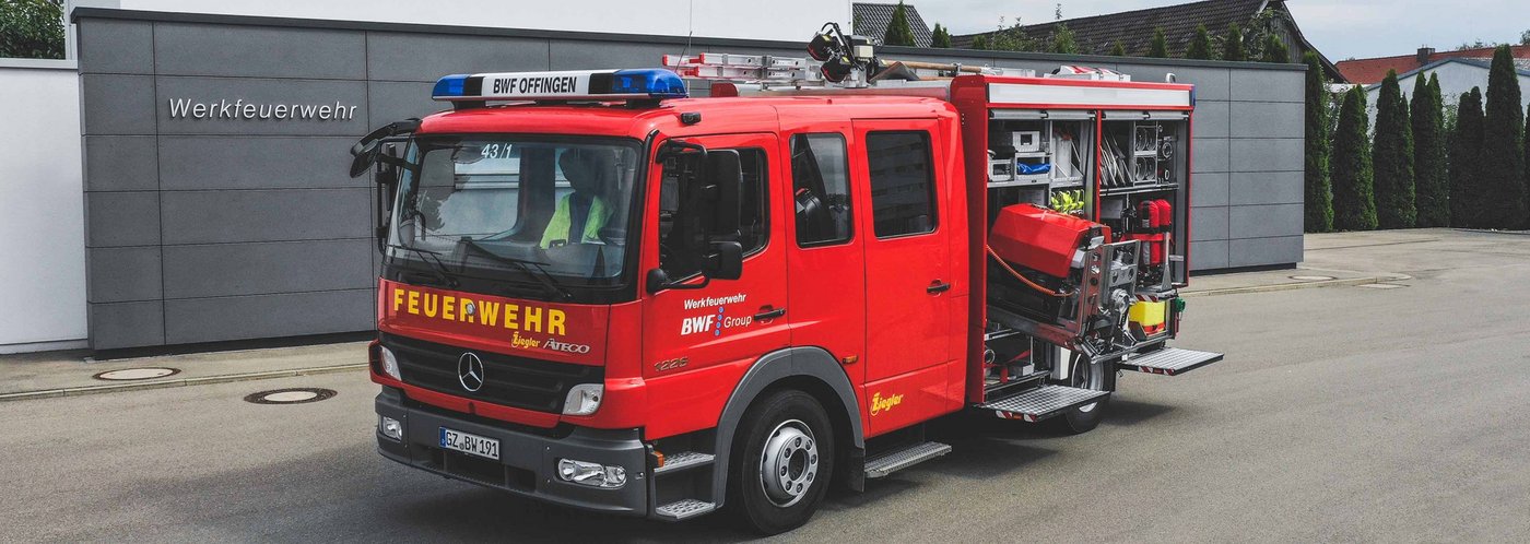 BWF Group Werkfeuerwehr Feuerwehrfahrzeug