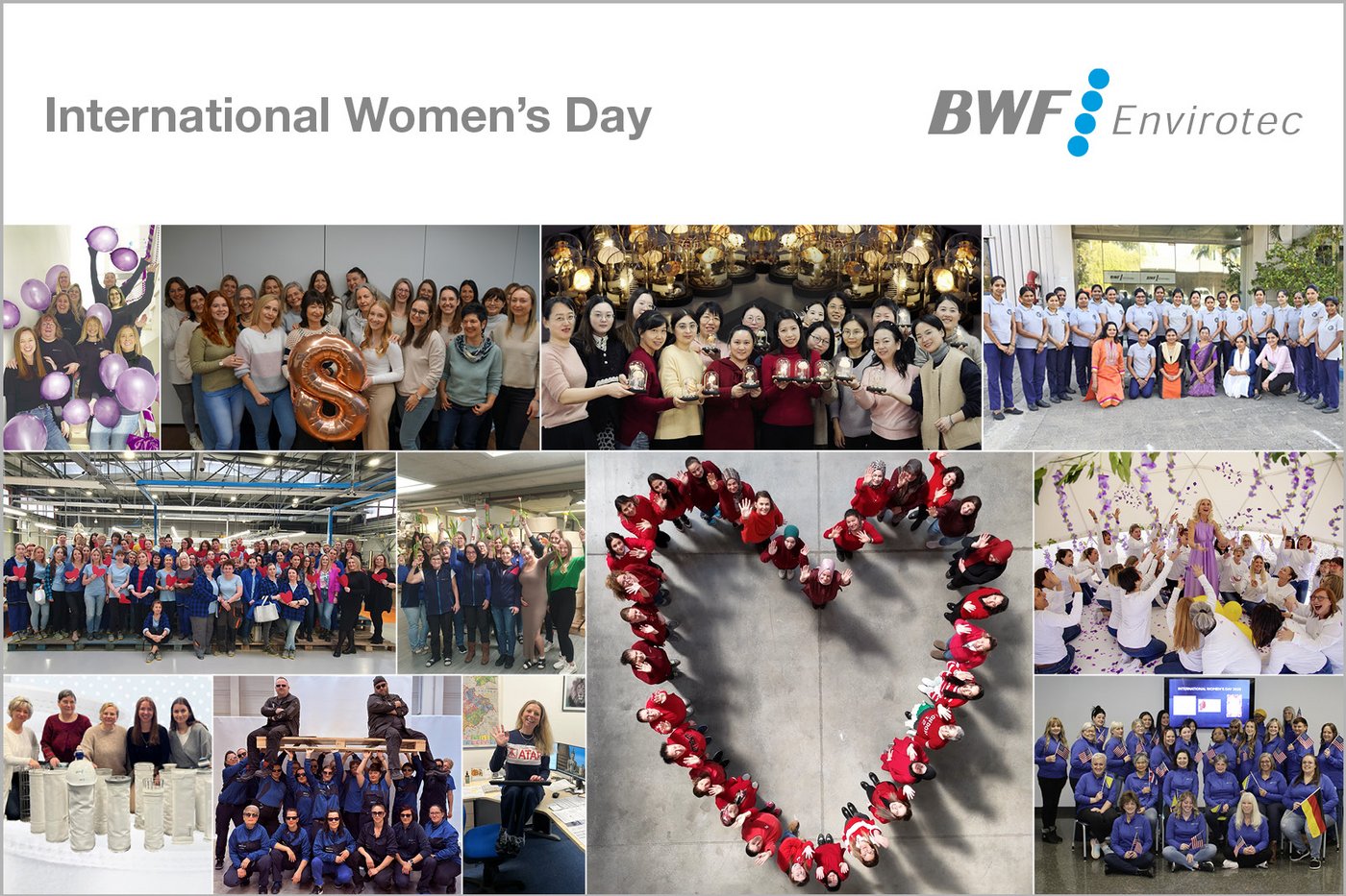 Mitarbeiterinnen bei BWF Envirotec