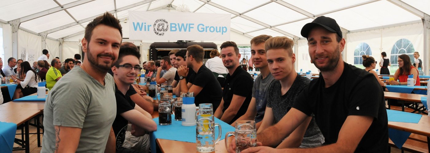 BWF Group Aktionstag Festzelt