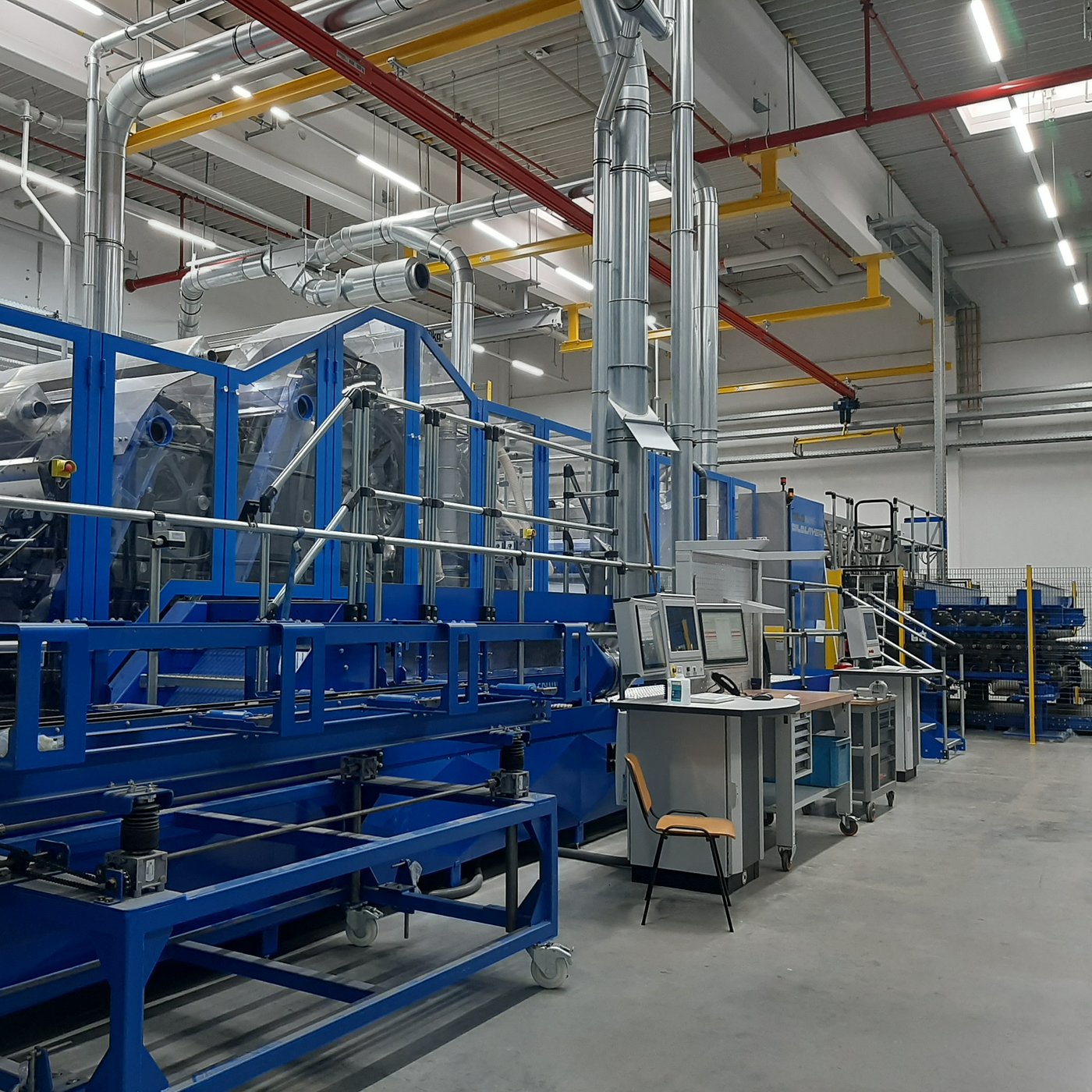 Carding line for technical needle felts/nonwovens at BWF Protec