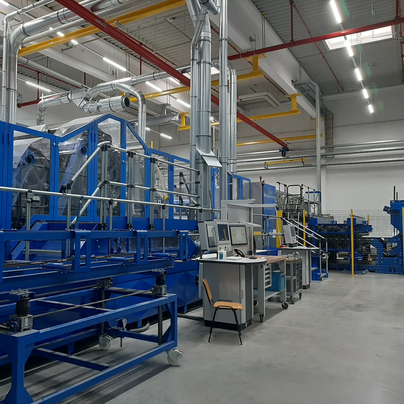 Krempelanlage für Technische Nadelfilze bei BWF Protec
