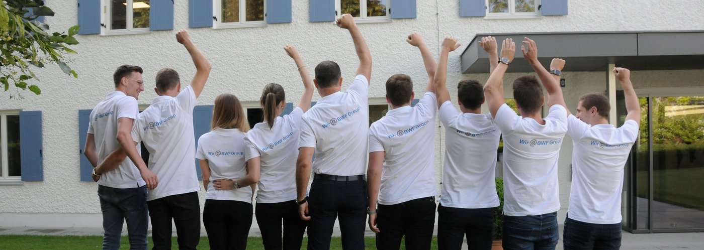 Orga-Team am BWF Group Aktionstag