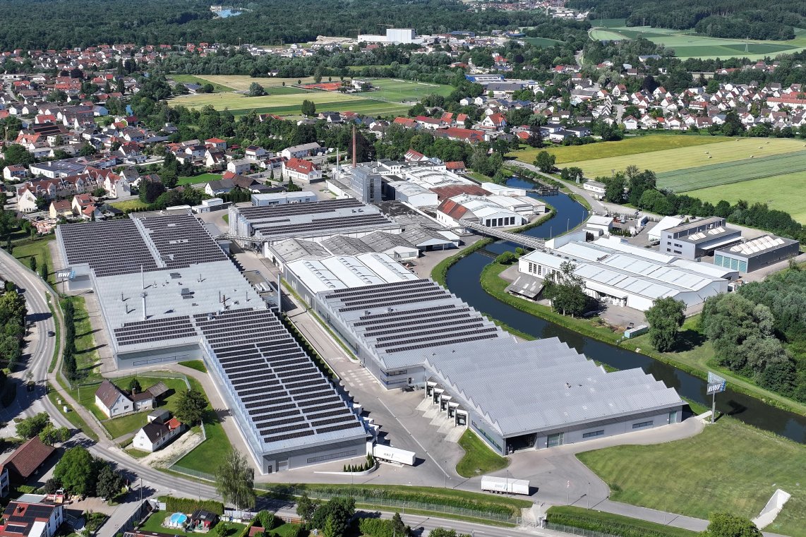 Luftbild HEY-SIGN by BWF Group in Offingen Deutschland