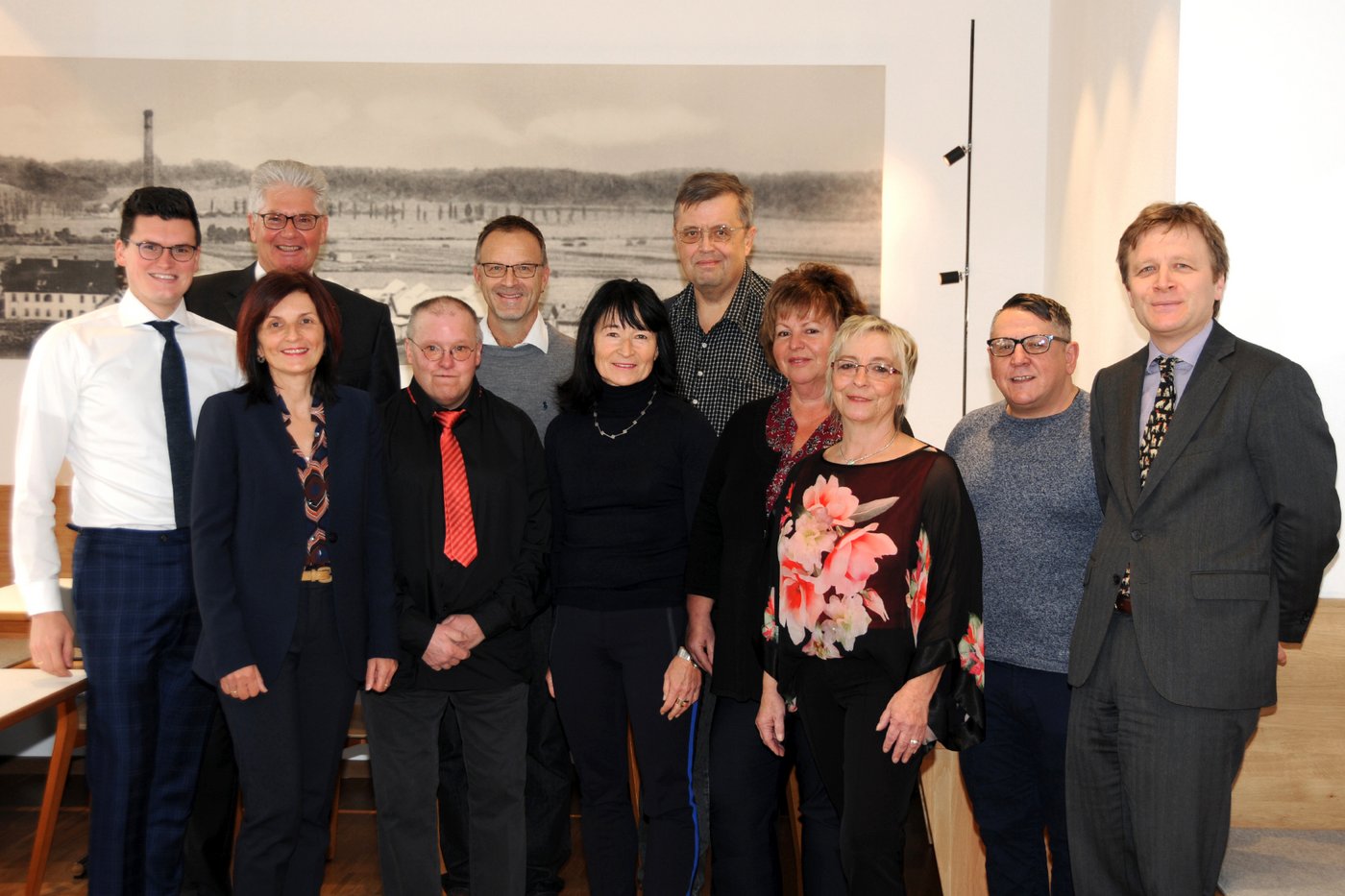 Jubilare Ehrung Mitarbeiter Treue Engagement