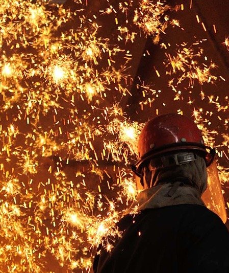 Hochtemperaturanwendung Schutzausrüstung Brandschutz Arbeitssicherheit
